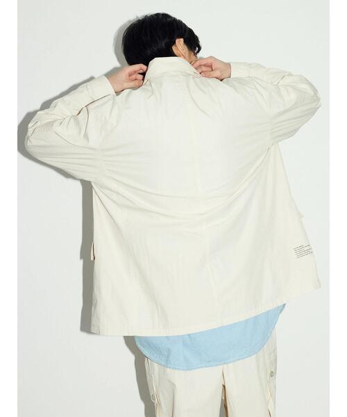 CRAFT STANDARD BOUTIQUE（クラフトスタンダードブティック）の「綿ナイロンダンプワークジャケット（ブルゾン・メンズ・ベージュ/アイボリー/カーキ・LL/L/M）」の18枚目の写真