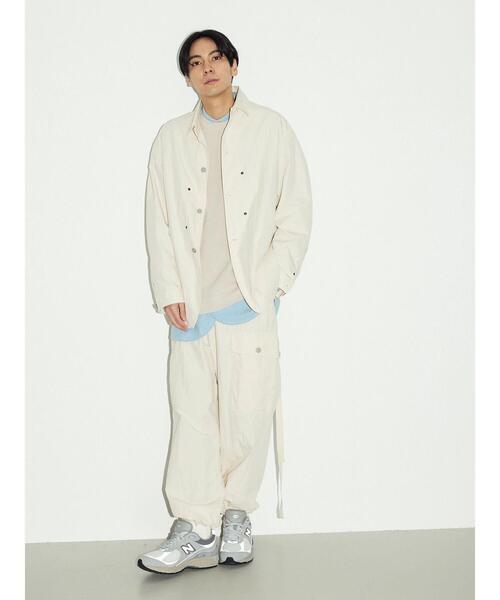 CRAFT STANDARD BOUTIQUE（クラフトスタンダードブティック）の「綿ナイロンダンプワークジャケット（ブルゾン・メンズ・ベージュ/アイボリー/カーキ・LL/L/M）」の19枚目の写真