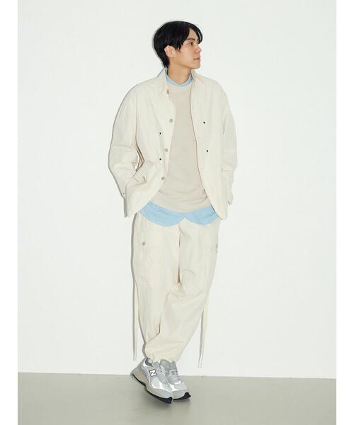 CRAFT STANDARD BOUTIQUE（クラフトスタンダードブティック）の「綿ナイロンダンプワークジャケット（ブルゾン・メンズ・ベージュ/アイボリー/カーキ・LL/L/M）」の20枚目の写真