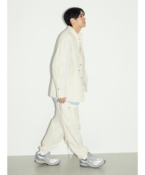 CRAFT STANDARD BOUTIQUE（クラフトスタンダードブティック）の「綿ナイロンダンプワークジャケット（ブルゾン・メンズ・ベージュ/アイボリー/カーキ・LL/L/M）」の21枚目の写真