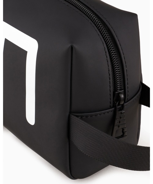 Giorgio Armani ブラック トラベルポーチ未使用品 GIORGIO ARMANI Black Toiletry Bag Pouch Travel Case New with