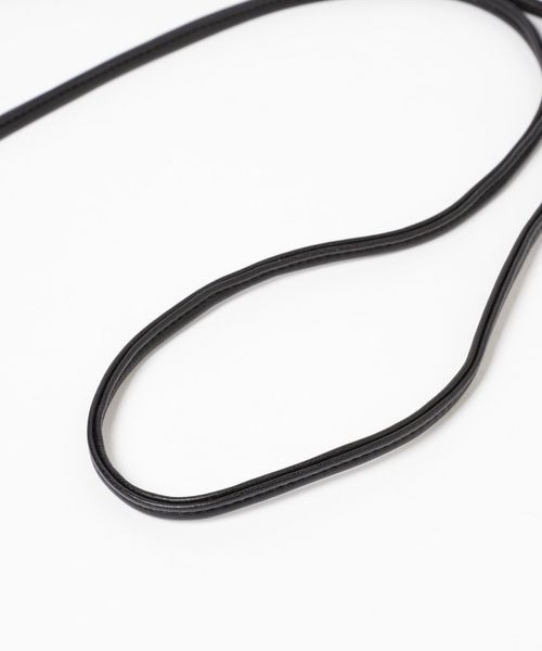 mysty woman（ミスティウーマン）の「スマホショルダーBAG 187221（ショルダーバッグ・レディース・ブラック/アイボリー・FREE）」の22枚目の写真