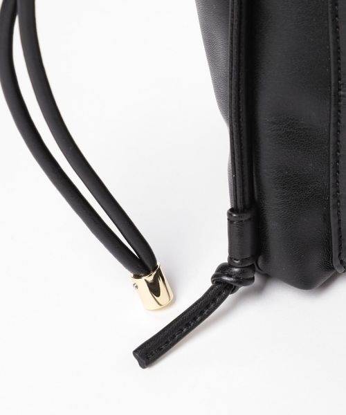 mysty woman（ミスティウーマン）の「スマホショルダーBAG 187221（ショルダーバッグ・レディース・ブラック/アイボリー・FREE）」の18枚目の写真