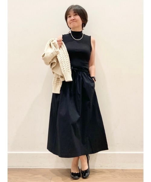 GAP(ギャップ)の「モダン モックネック タンクトップ(Tシャツ/カットソー・レディース・ブラック/ブルー/ホワイト/ホワイト×ブラック/オリーブ/ベージュ系その他・XS/S/M/L/XL/XXS)」の20枚目の写真