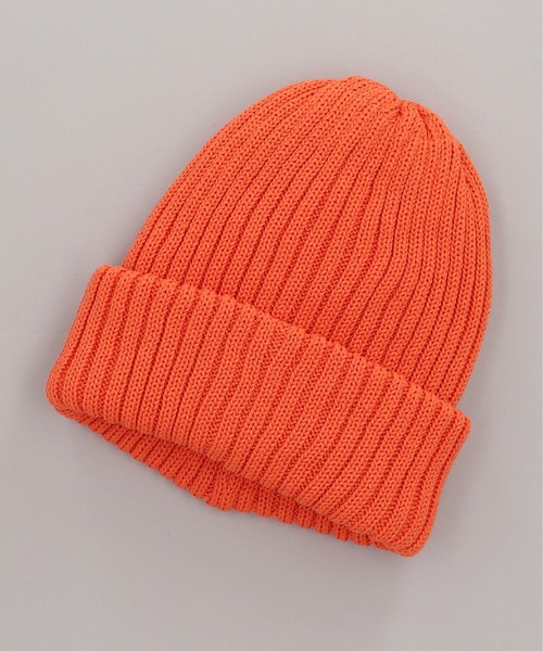CA4LA（カシラ）の「WORK7（ニットキャップ/ビーニー・レディース・グレー/ブラック/オレンジ/グリーン・ONESIZE）」の8枚目の写真