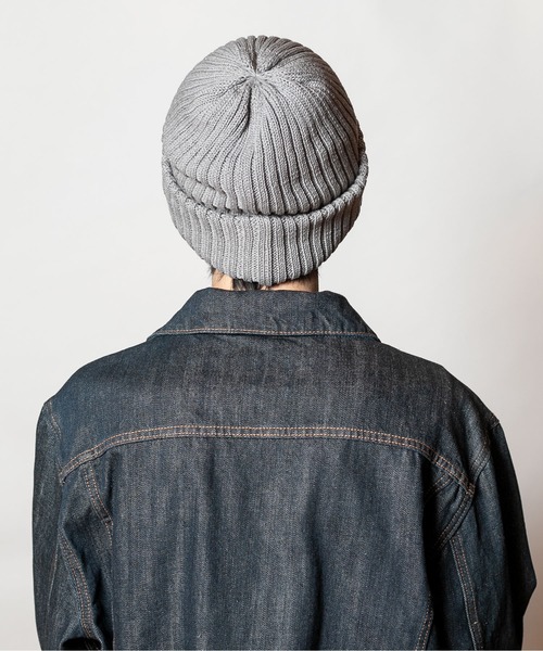 CA4LA（カシラ）の「WORK7（ニットキャップ/ビーニー・レディース・グレー/ブラック/オレンジ/グリーン・ONESIZE）」の6枚目の写真