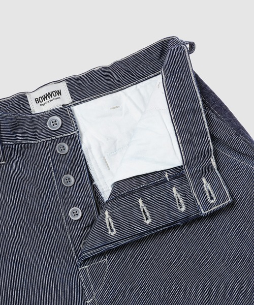 BOW WOW(バウワウ)の「SIDE LINE TROUSERS(デニムパンツ・メンズ・インディゴブルー・M/L/XL)」の9枚目の写真