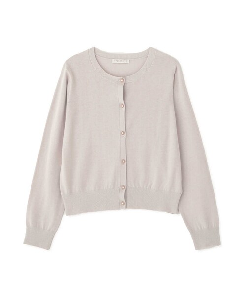 PROPORTION BODY DRESSING（プロポーションボディドレッシング）の「パール釦ニットカーディガン / 1213174400（カーディガン/ボレロ・レディース・イエロー/ブラック/グレー/ホワイト系その他・FREE）」の9枚目の写真