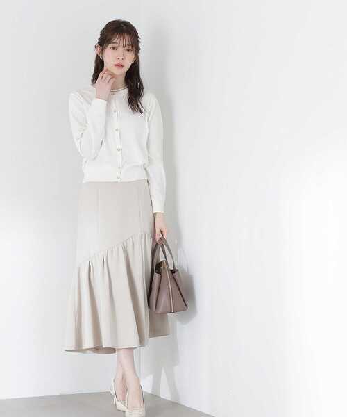 PROPORTION BODY DRESSING（プロポーションボディドレッシング）の「パール釦ニットカーディガン / 1213174400（カーディガン/ボレロ・レディース・イエロー/ブラック/グレー/ホワイト系その他・FREE）」の16枚目の写真