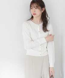 PROPORTION BODY DRESSING | パール釦ニットカーディガン / 1213174400(カーディガン/ボレロ)