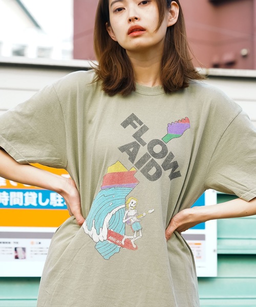 roial(ロイアル)の「DESIGN TEE/ROIAL(ロイアル)半袖Tシャツ(Tシャツ/カットソー・メンズ・ブラック/カーキ/ホワイト/ネイビー・LARGE/MEDIUM/X-LARGE/SMALL)」の1枚目の写真