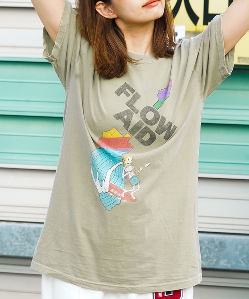 roial(ロイアル)の「DESIGN TEE/ROIAL(ロイアル)半袖Tシャツ(Tシャツ/カットソー・メンズ・ブラック/カーキ/ホワイト/ネイビー・LARGE/MEDIUM/X-LARGE/SMALL)」の11枚目の写真