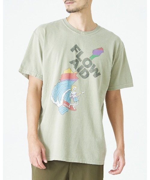 roial(ロイアル)の「DESIGN TEE/ROIAL(ロイアル)半袖Tシャツ(Tシャツ/カットソー・メンズ・ブラック/カーキ/ホワイト/ネイビー・LARGE/MEDIUM/X-LARGE/SMALL)」の16枚目の写真