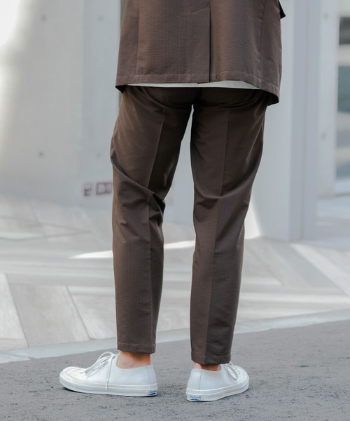 URBAN RESEARCH ROSSO MEN（アーバンリサーチロッソメン）の「『XLサイズあり』『速乾』ウォッシャブルシアサッカーセットアップ（セットアップ・メンズ・ブラウン/ブラック/ネイビー・SMALL/LARGE/MEDIUM/X-LARGE）」の20枚目の写真