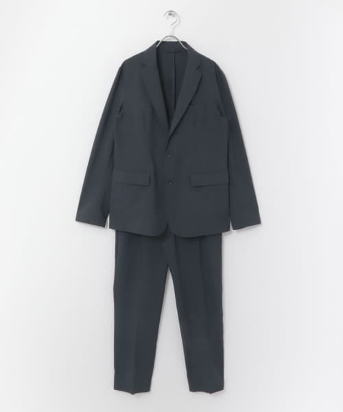 URBAN RESEARCH ROSSO MEN（アーバンリサーチロッソメン）の「『XLサイズあり』『速乾』ウォッシャブルシアサッカーセットアップ（セットアップ・メンズ・ブラウン/ブラック/ネイビー・SMALL/LARGE/MEDIUM/X-LARGE）」の6枚目の写真