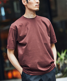 EDIFICE LA BOUCLE | 【LA BOUCLE / ラブークル】アルビニスタ スムース クルーネック Tシャツ(Tシャツ/カットソー)