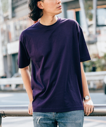 EDIFICE LA BOUCLE | 【LA BOUCLE / ラブークル】アルビニスタ スムース クルーネック Tシャツ(Tシャツ/カットソー)