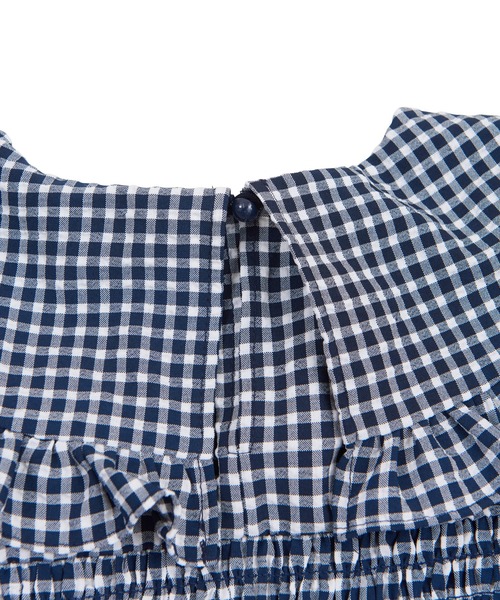 PUNYUS(プニュズ)の「ギンガムチェックワンピース(ワンピース・レディース・ブルー/ネイビー/グリーン/ライトパープル・3/2/4/1)」の12枚目の写真