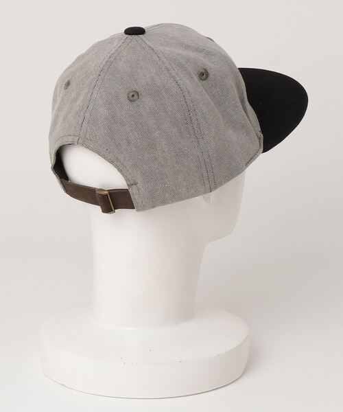 ANCHOR（アンカー）の「QUARTER GALLERY　デニムフラットキャップ / BBCAP（キャップ・メンズ・ブラック×グレー/ブラック・FREE）」の12枚目の写真