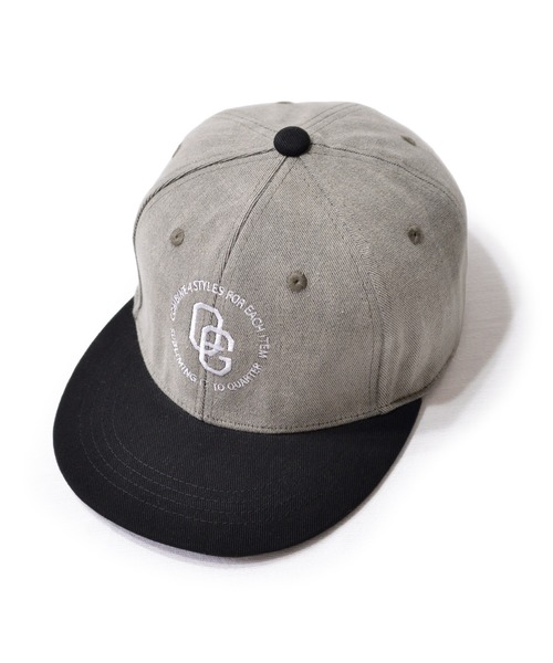 ANCHOR（アンカー）の「QUARTER GALLERY　デニムフラットキャップ / BBCAP（キャップ・メンズ・ブラック×グレー/ブラック・FREE）」の10枚目の写真