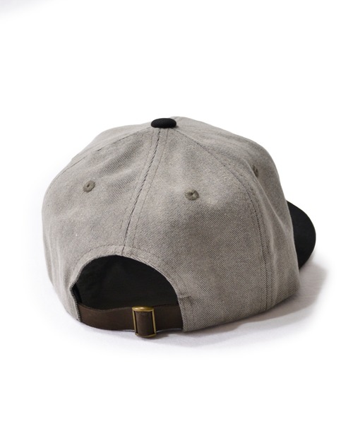 ANCHOR（アンカー）の「QUARTER GALLERY　デニムフラットキャップ / BBCAP（キャップ・メンズ・ブラック×グレー/ブラック・FREE）」の11枚目の写真