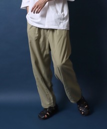 Cotton Linen Wide Balloon Pants/綿麻バルーンパンツ ワイドテーパードパンツ イージーパンツ
