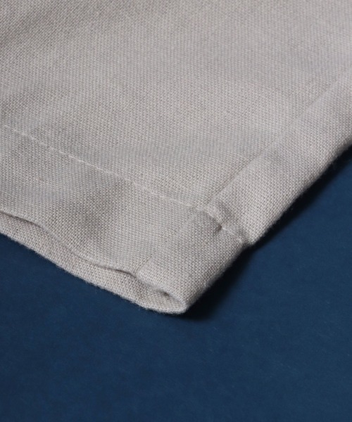 ANPAS(アンパス)の「Cotton Linen Wide Balloon Pants/綿麻バルーンパンツ ワイドテーパードパンツ イージーパンツ(その他パンツ・メンズ・グリーン/チャコール/キナリ/ブラウン・M/L)」の10枚目の写真