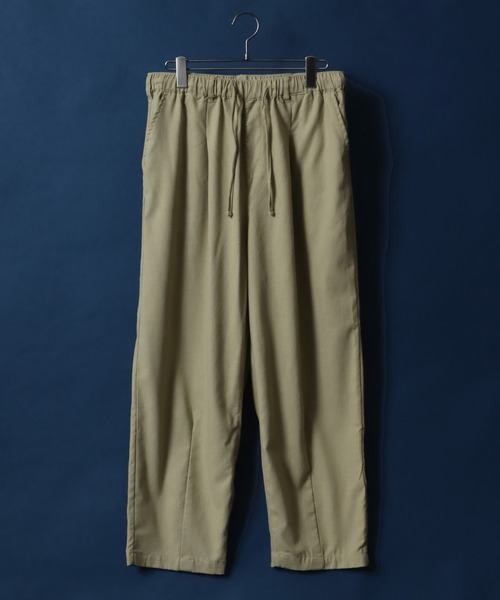 ANPAS(アンパス)の「Cotton Linen Wide Balloon Pants/綿麻バルーンパンツ ワイドテーパードパンツ イージーパンツ(その他パンツ・メンズ・グリーン/チャコール/キナリ/ブラウン・M/L)」の15枚目の写真