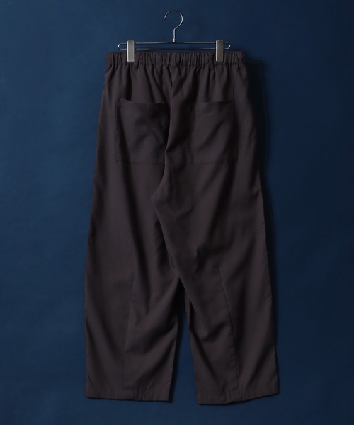 ANPAS(アンパス)の「Cotton Linen Wide Balloon Pants/綿麻バルーンパンツ ワイドテーパードパンツ イージーパンツ(その他パンツ・メンズ・グリーン/チャコール/キナリ/ブラウン・M/L)」の16枚目の写真