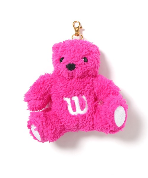 wilson（ウィルソン）の「WILSON BEAR/ウィルソンベア BEARボールポーチ（ゴルフグッズ・メンズ・ホワイト/ピンク/ネイビー/ブラウン・FREE）」の13枚目の写真