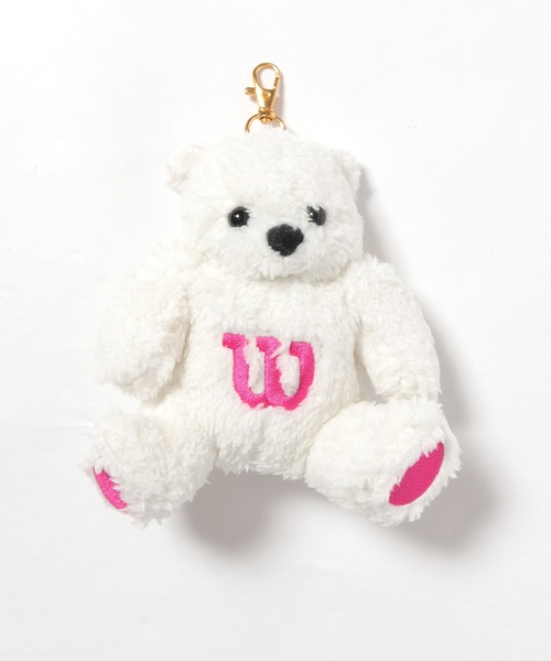 wilson（ウィルソン）の「WILSON BEAR/ウィルソンベア BEARボールポーチ（ゴルフグッズ・メンズ・ホワイト/ピンク/ネイビー/ブラウン・FREE）」の21枚目の写真