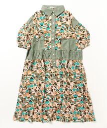 sandy | 【sandy】プリントフレアーワンピース(ワンピース)