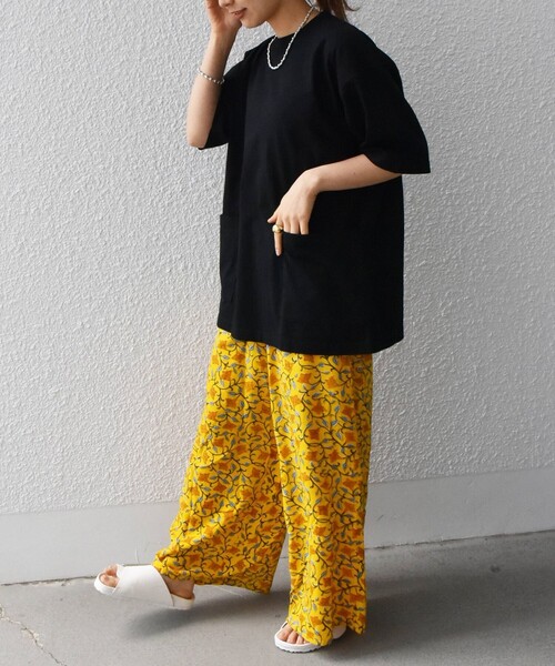 SHIPS any(シップス エニィ)の「SHIPS any: "COTTON USA" 6oz オーバーサイズ キャンプポケット Tシャツ◇(Tシャツ/カットソー・メンズ・ホワイト/ブラック/ナチュラル/オリーブ/ネイビー/ライトブルー/ロイヤルブルー・SMALL/MEDIUM/LARGE/X-LARGE)」の21枚目の写真