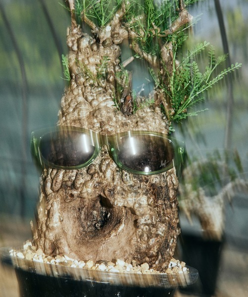 HUF（ハフ）の「HUF EYEWEAR FLASH / HUF サングラス（サングラス・メンズ・グリーン/ブラック・O/S）」の9枚目の写真