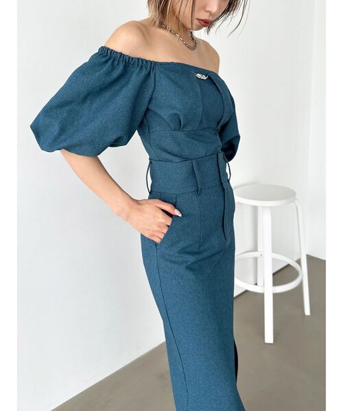 EMODA(エモダ)の「スーパーハイウエストスリットスカート(スカート・レディース・ブルー/ブラック/ベージュ・SMALL/MEDIUM)」の17枚目の写真