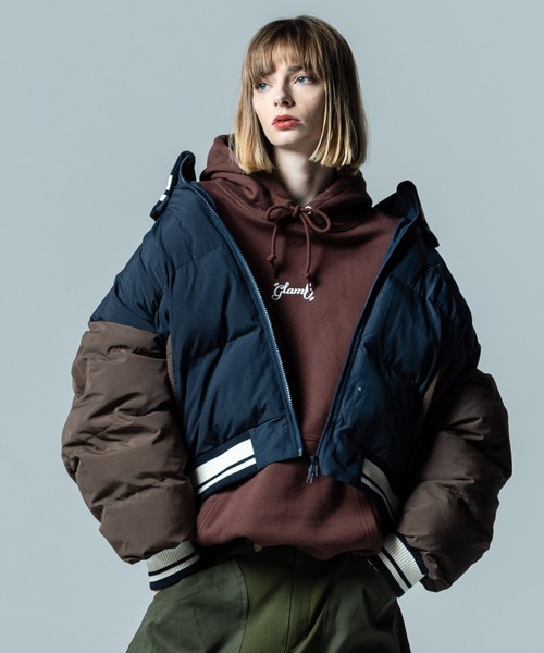 glamb（グラム）の「Padded Stadium Jumper / パデッドスタジアム 