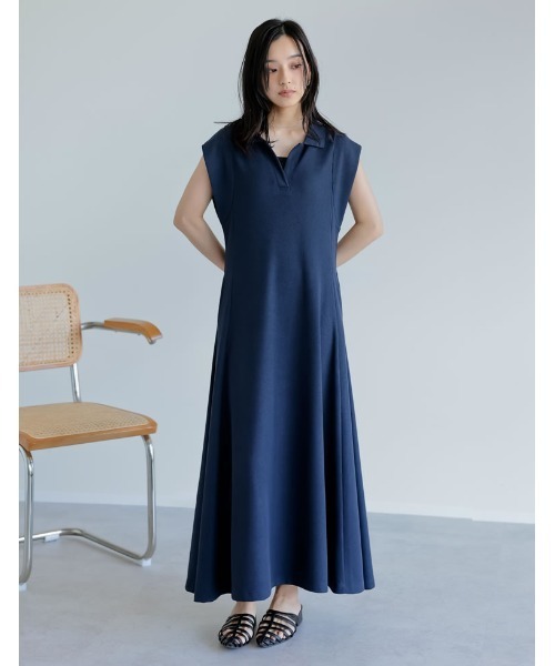 売約済み　専用　未使用級✨️ルネ フレンチスリーブ ベロア フリル ワンピース Firsthand/インド ギャザーフリルワンピース / フレンチスリーブ