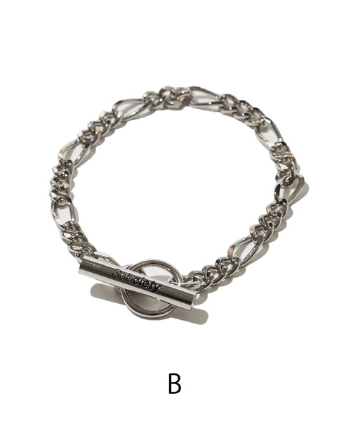 Subciety（サブサエティ）の「BRASS CHAIN BRACELET（ブレスレット・メンズ・B/A/C・FREE）」の5枚目の写真