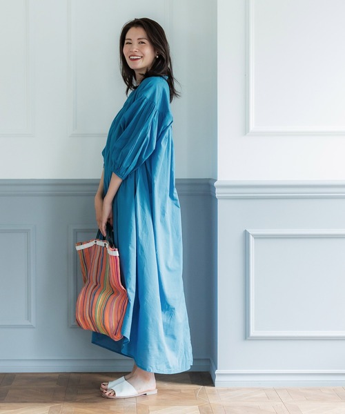 coca（coca）（コカ）の「キャンブリックギャザーワンピース