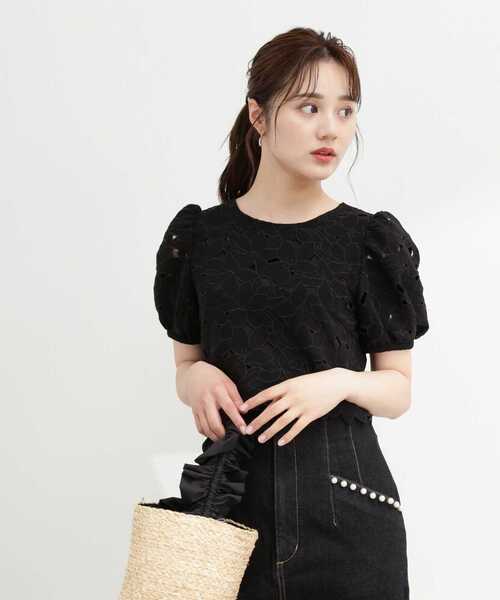 PROPORTION BODY DRESSING（プロポーションボディドレッシング）の「カットワークブラウス / 1213210705（シャツ/ブラウス・レディース・ブルー/ブラック・SMALL/MEDIUM）」の20枚目の写真