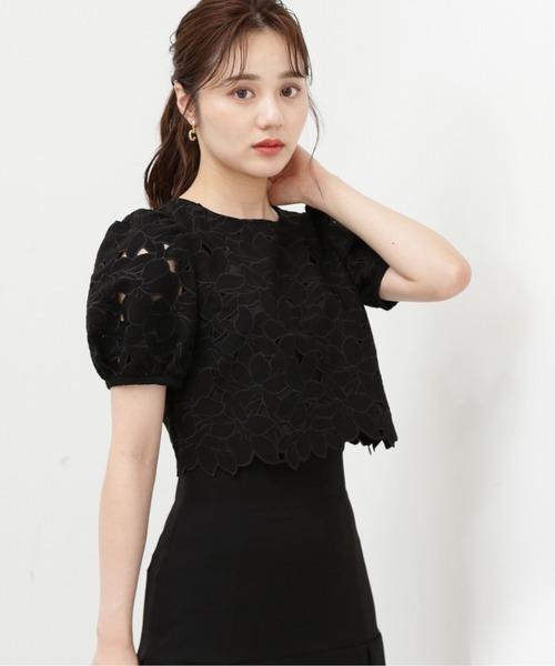 PROPORTION BODY DRESSING（プロポーションボディドレッシング）の「カットワークブラウス / 1213210705（シャツ/ブラウス・レディース・ブルー/ブラック・SMALL/MEDIUM）」の9枚目の写真