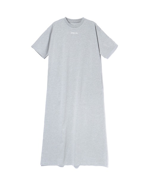 BABU-BU(バブーブ)の「ALINE CUT SAW TEE ONEPIECE(ワンピース・レディース・ネイビー/グレー・ONE SIZE)」の2枚目の写真