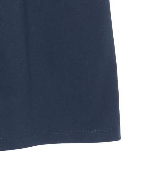 BABU-BU(バブーブ)の「ALINE CUT SAW TEE ONEPIECE(ワンピース・レディース・ネイビー/グレー・ONE SIZE)」の4枚目の写真