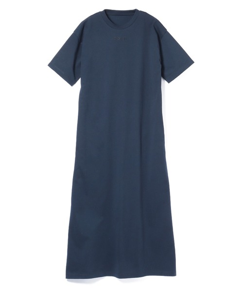 BABU-BU(バブーブ)の「ALINE CUT SAW TEE ONEPIECE(ワンピース・レディース・ネイビー/グレー・ONE SIZE)」の6枚目の写真