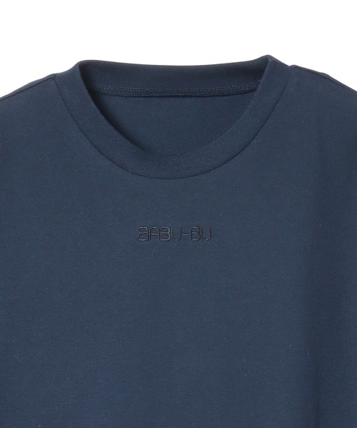 BABU-BU(バブーブ)の「ALINE CUT SAW TEE ONEPIECE(ワンピース・レディース・ネイビー/グレー・ONE SIZE)」の16枚目の写真