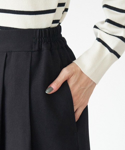 ROPE' PICNIC（ロペピクニック）の「シワになりにくい・アンチピリング/きれいめイージースカーチョ（その他パンツ・レディース・ブラック/オフホワイト/チャコールグレー・40/38/36）」の21枚目の写真