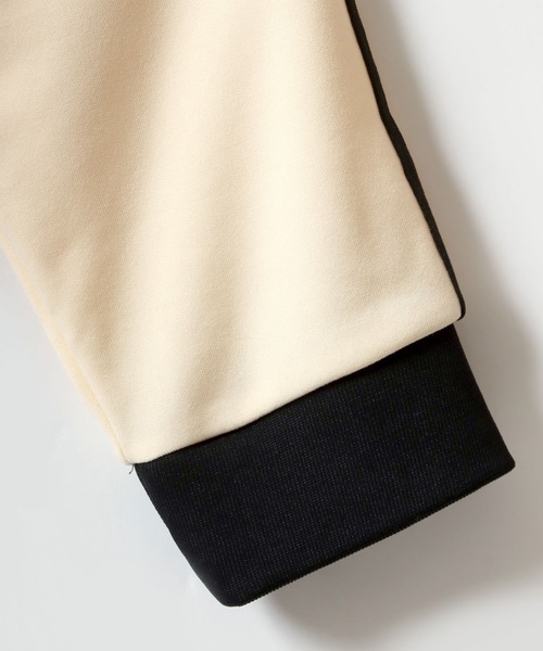 BEVERLY HILLS POLO CLUB（ビバリーヒルズポロクラブ）の「BEVERLY HILLS POLO CLUB/ビバリーヒルズポロクラブ オーバーサイズ ロゴ ワンポイント刺繍 トラックジャケット/ラインジャージ/長袖 トップス/レディース メンズ（ジャージ・レディース・スミクロ/オレンジ/アイボリー/サックスブルー/ネイビー/グレー/ブラウン/ワイン/ホワイト系その他/ブラック系その他・M/L/LL）」の18枚目の写真