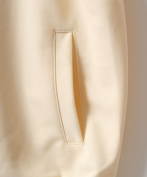 BEVERLY HILLS POLO CLUB（ビバリーヒルズポロクラブ）の「BEVERLY HILLS POLO CLUB/ビバリーヒルズポロクラブ オーバーサイズ ロゴ ワンポイント刺繍 トラックジャケット/ラインジャージ/長袖 トップス/レディース メンズ（ジャージ・レディース・スミクロ/オレンジ/アイボリー/サックスブルー/ネイビー/グレー/ブラウン/ワイン/ホワイト系その他/ブラック系その他・M/L/LL）」の16枚目の写真