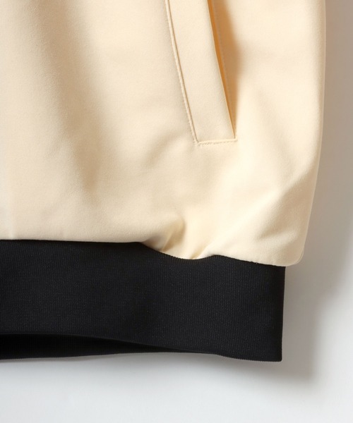 BEVERLY HILLS POLO CLUB（ビバリーヒルズポロクラブ）の「BEVERLY HILLS POLO CLUB/ビバリーヒルズポロクラブ オーバーサイズ ロゴ ワンポイント刺繍 トラックジャケット/ラインジャージ/長袖 トップス/レディース メンズ（ジャージ・レディース・スミクロ/オレンジ/アイボリー/サックスブルー/ネイビー/グレー/ブラウン/ワイン/ホワイト系その他/ブラック系その他・M/L/LL）」の17枚目の写真
