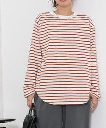 POU DOU DOU | クラシックパターンロンTee(Tシャツ/カットソー)